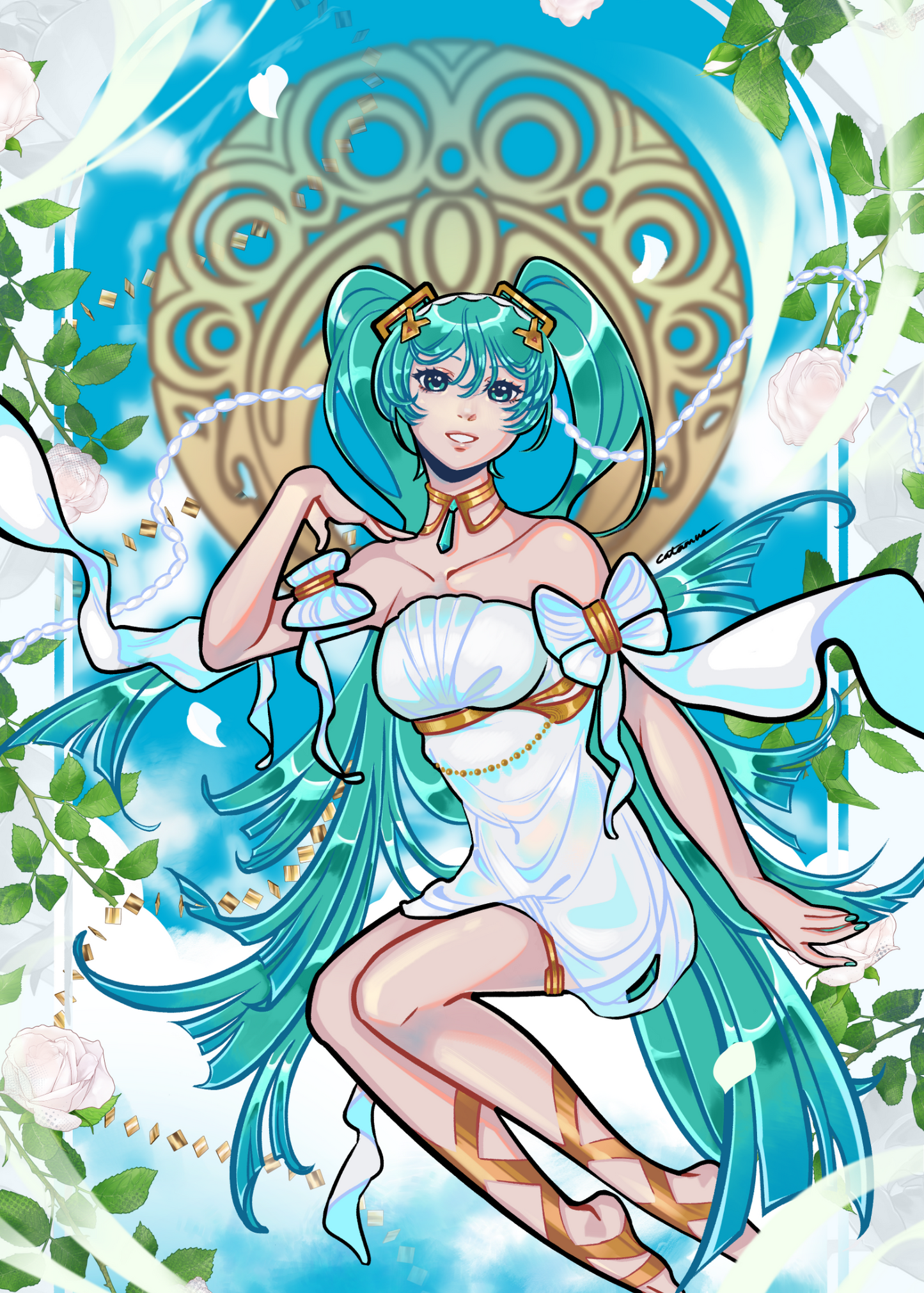 Goddess Miku Print