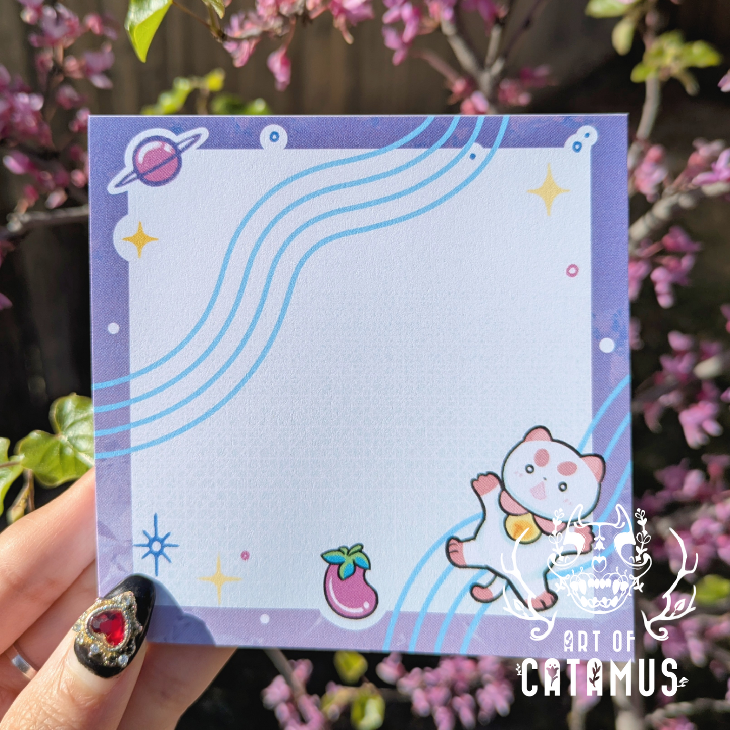 Puppycat Space Memo Pad