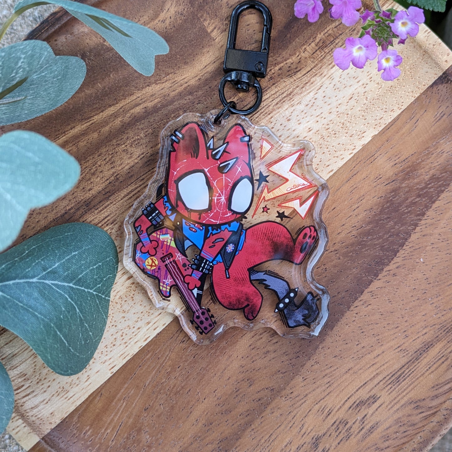 Spidercat Charms