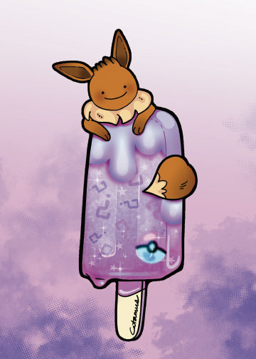 Evolution Popsicle Mini Print Set