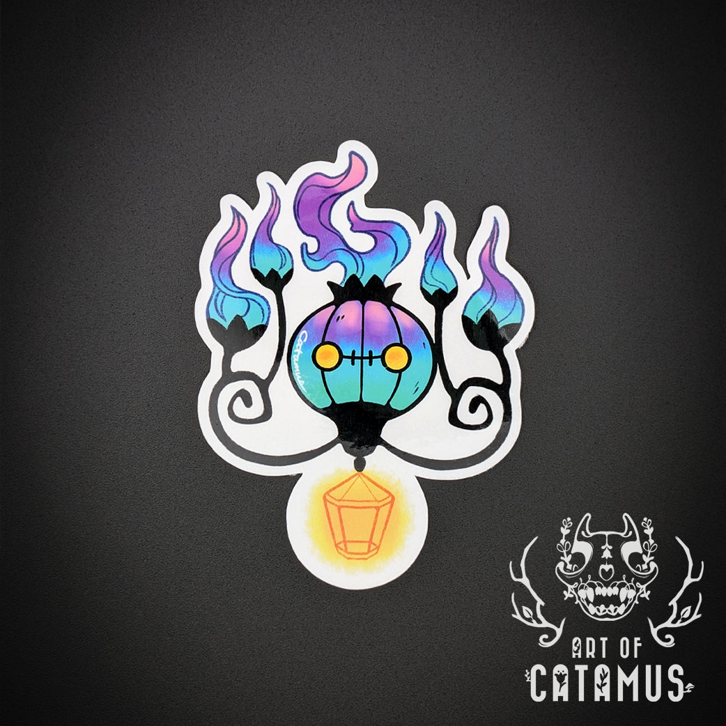 Ghost Type (Color Variant) Stickers