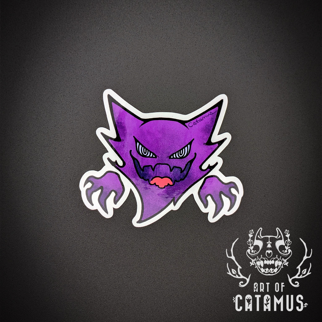 Ghost Type (Color Variant) Stickers