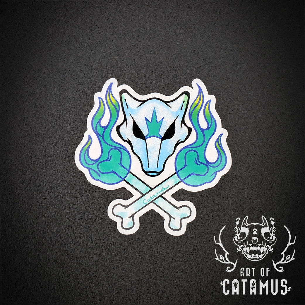 Ghost Type (Color Variant) Stickers