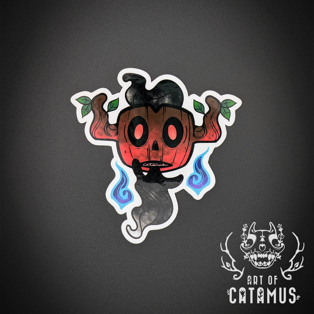 Ghost Type (Color Variant) Stickers