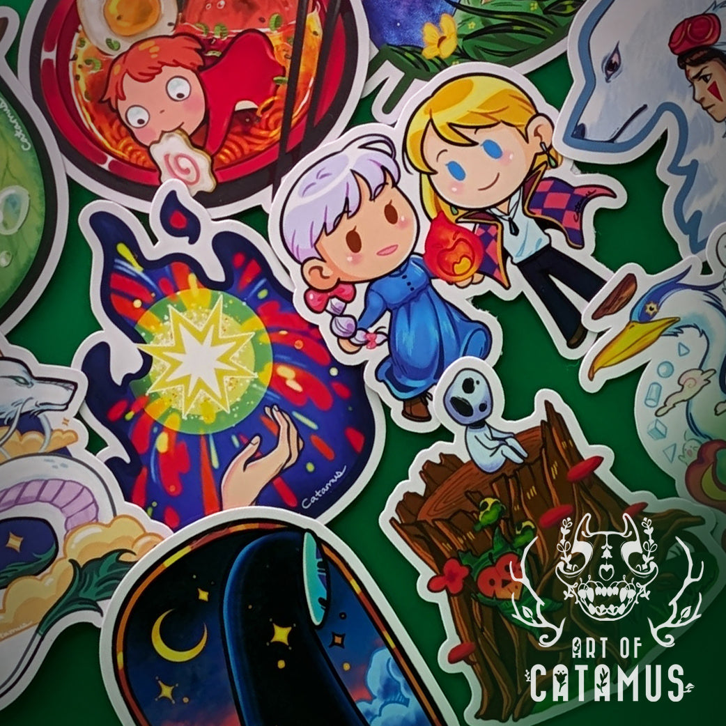 Ghiblee Stickers