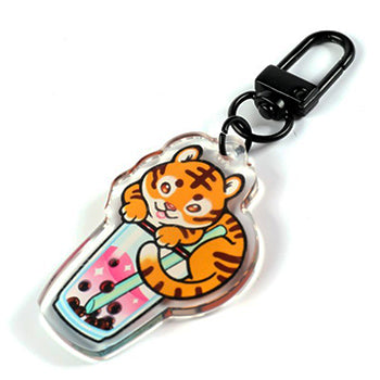 Tiger Boba Charm