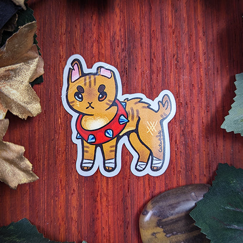 Bruiser Cat Sticker