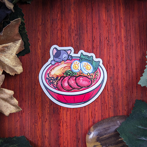 Ramen Cat Sticker