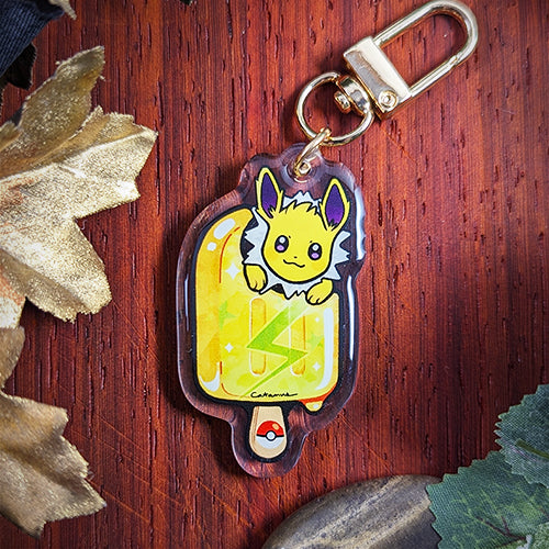 Electric Evolution Popsicle Charm
