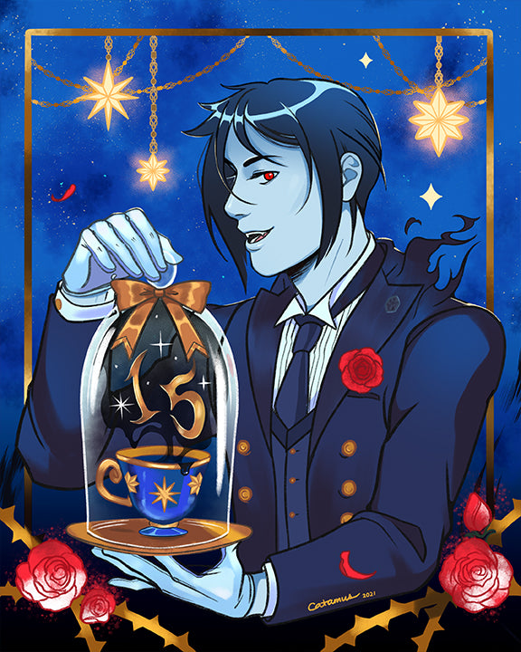 Demon Butler Demon Butler - 15th Anniversary Print – Art of Catamus