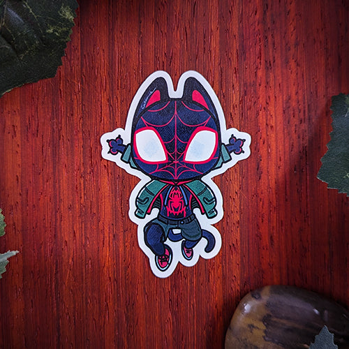 Meows Spidercat Sticker